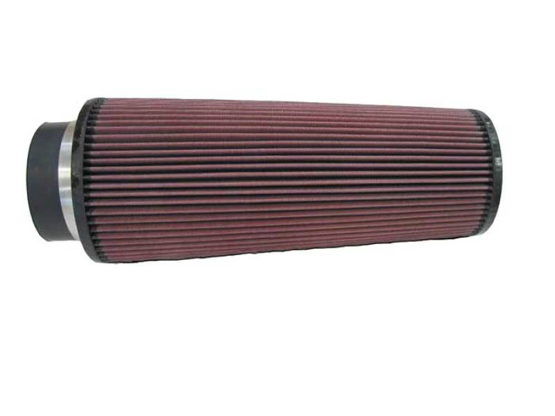 K&N Universal Rubber Filter 4inch FLG / 6inch OD-B / 4-5/8inch OD-T / 14inch H - RE-0880 by K&N Engineering - front view
