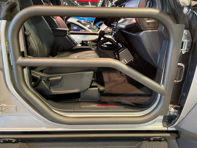 Anderson Composites 21-22 Ford Bronco 4DR Carbon Fiber Tube Doors - Front &amp; Rear- Off Road - AC-TD21FDBR4D
