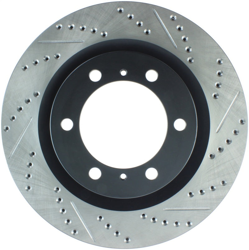 StopTech Slotted &amp; Drilled Sport Brake Rotor - 127.44174L