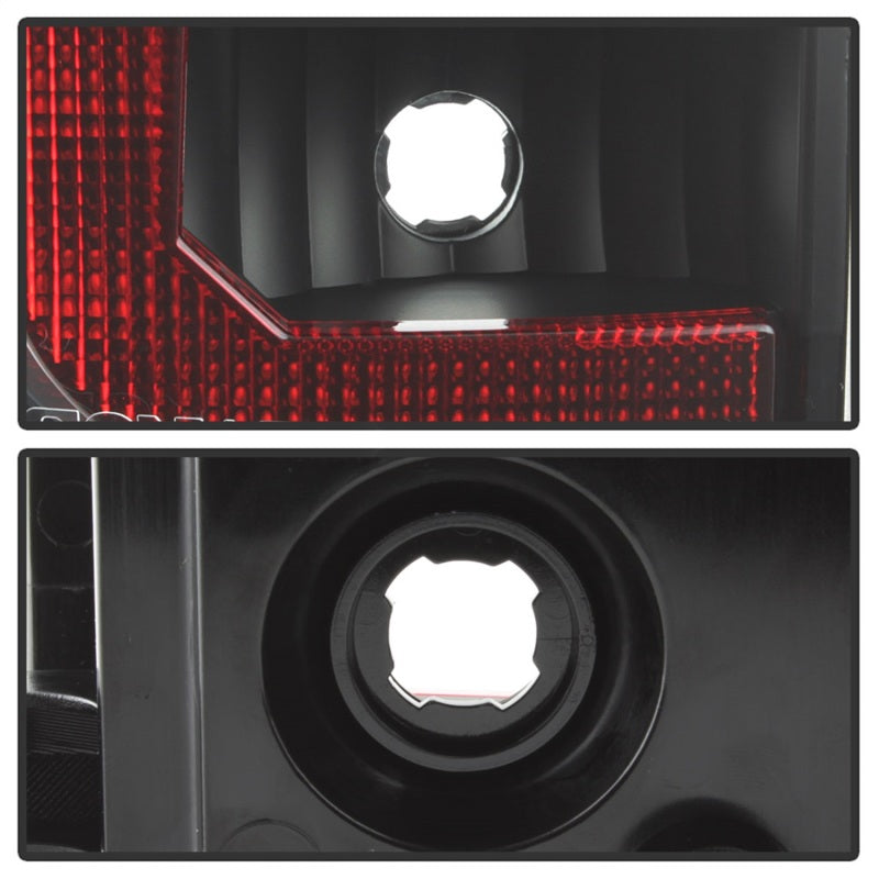 Spyder 05-15 Toyota Tacoma LED Tail Lights (Not Compatible w/OEM LEDS) - Black ALT-YD-TT05V2-LB-BK - 5085467