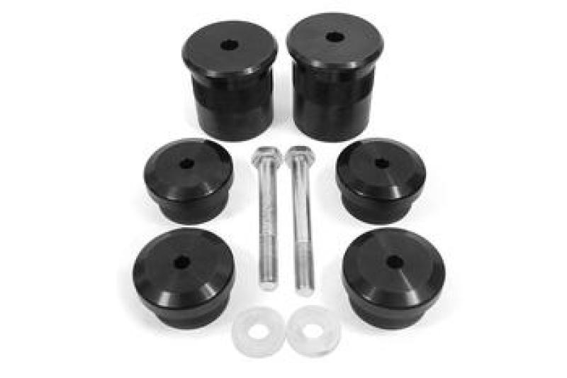 BMR 15-18 Dodge Challenger Aluminum Differential Mount Housing Bushing Kit - Black Anodized - DMB112 for 2015-2018 Dodge Chal
