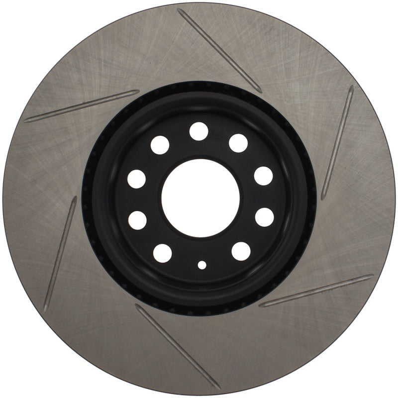 StopTech VW Mk7 Golf GTI non PP Power Slot Slotted Rotor - Front Right - 126.33098SR