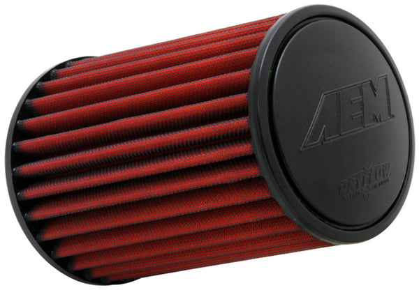 AEM 3 inch Short Neck 8 inch Element Filter Replacement - 21-2038DK by AEM Induction - front view