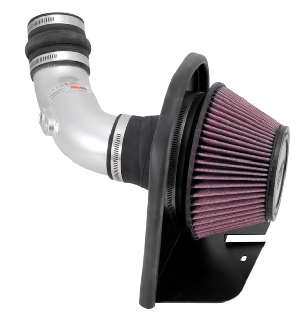 K&N 13 Ford Focus ST L4-2.9L F/I Typhoon Performance Intake - 69-3518TS for 2013-2018 Ford Focus ST - front view