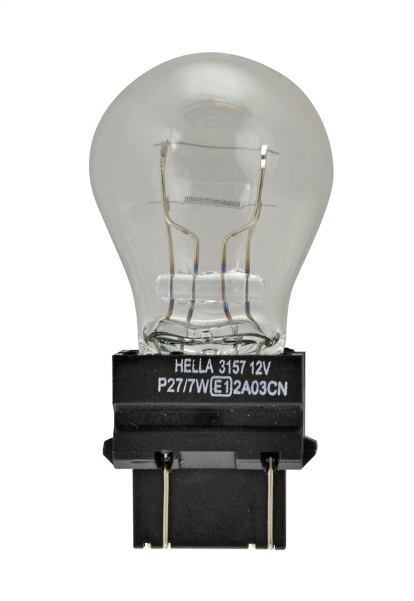 Hella Bulb 3157 12V 27/7W W2.5x16q S8 for 1991-2004 Dodge Caravan - front view
