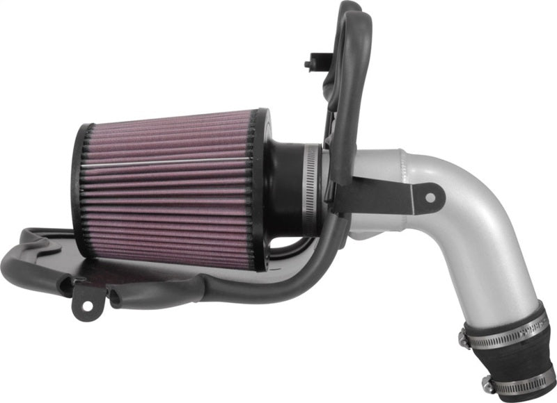 K&N 17-18 Chevy Cruze 1.4L Turbo Silver Typhoon Short Ram Intake - 69-4537TS