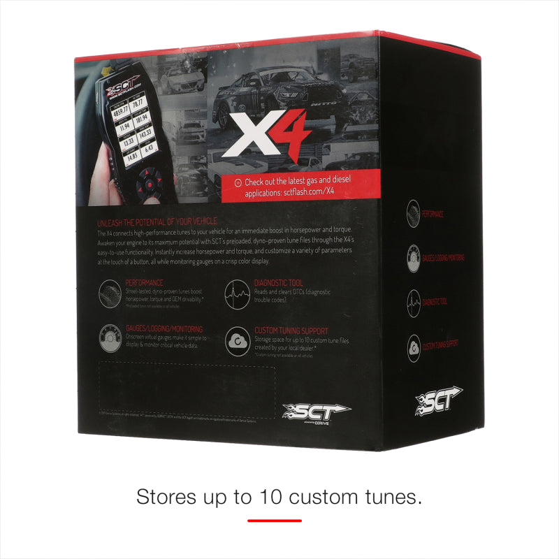 SCT Ford Cars &amp; Trucks (Gas &amp; Diesel) X4 Power Flash Programmer EO Certified - 7015PEO