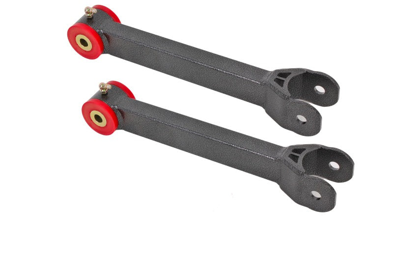 BMR 16-17 6th Gen Camaro Non-Adj. Upper Trailing Arms (Polyurethane) - Black Hammertone - UTCA058H for 2016-2024 Chevrolet Ca