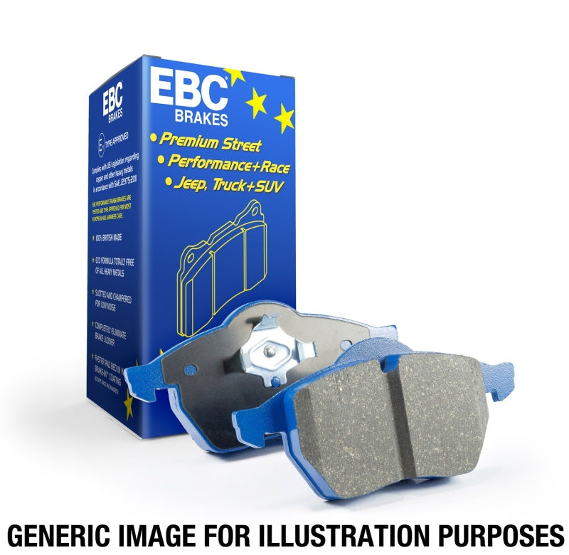EBC 2007-2014 Mini Cooper S Hardtop (R56) 1.6L Turbo Bluestuff Front Brake Pads - DP51789NDX