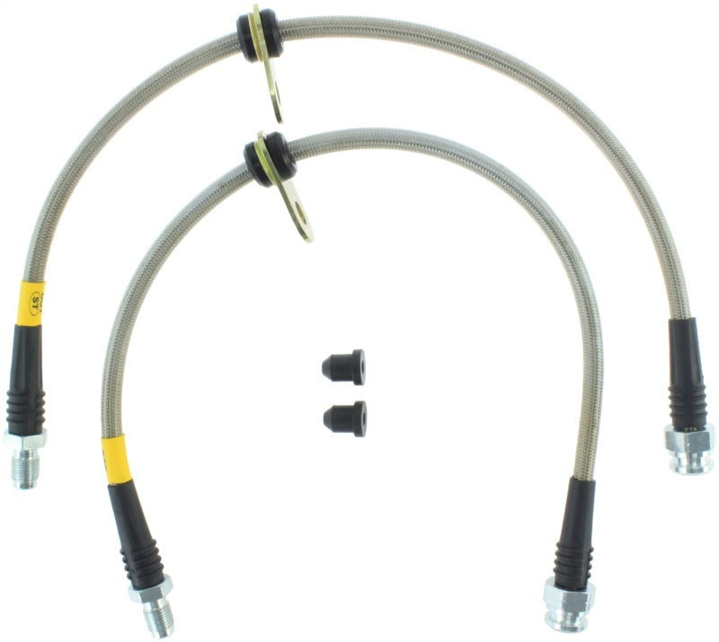 StopTech 14+ Ford Fiesta ST Stainless Steel Rear Brake Lines - 950.61515