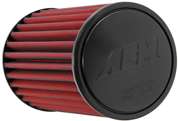 AEM 3.5 inch Short Neck 9 inch Element Filter Replacement - 21-2049DK by AEM Induction - front view