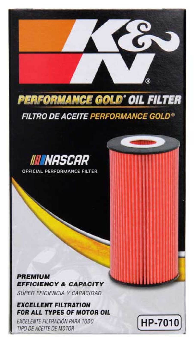 K&amp;N 2018 Audi RS3 2.5L Cartridge Oil Filter - HP-7010