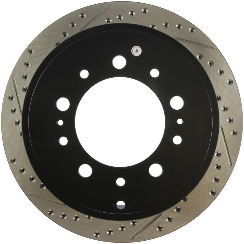 StopTech Slotted &amp; Drilled Sport Brake Rotor - 127.44157R