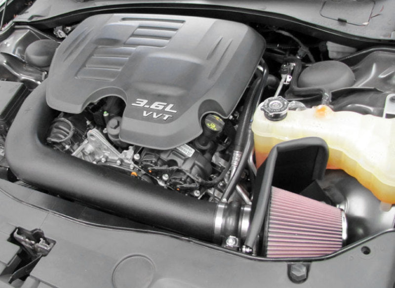 K&N 11-12 Dodge Challenger/Charger / 11-12 Chrysler 300 3.6L V6 Aircharger Performance Intake - 63-1564