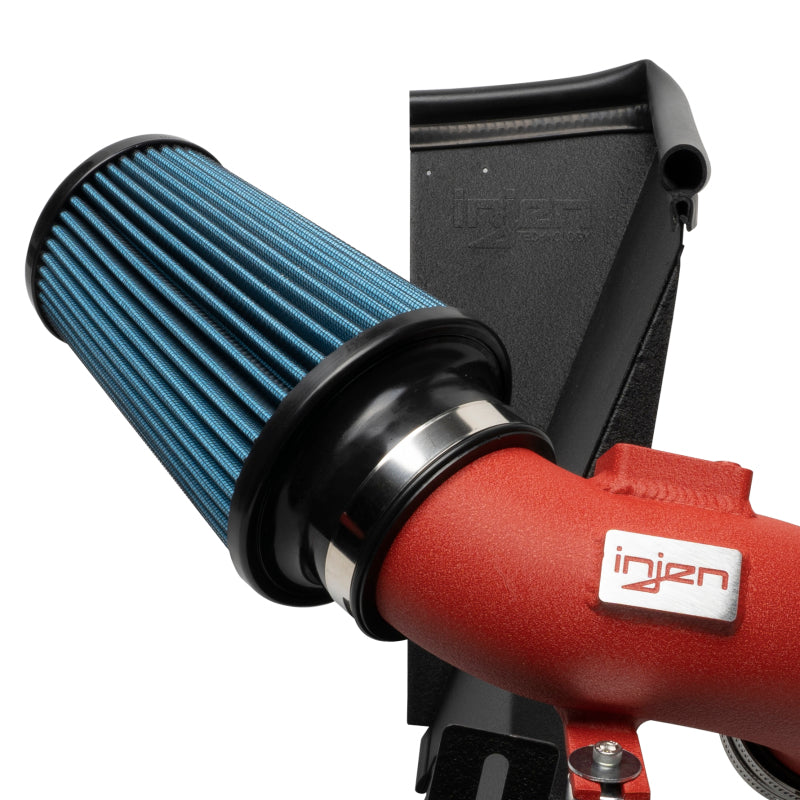 Injen 21-22 Toyota Supra 2.0L 4 Cyl. SP Short Ram Air Intake System - Wrinkle Red - SP2301WR