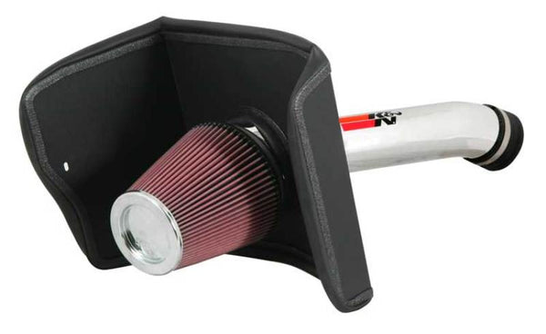 K&N 07-10 Toyota Tundra V8-5.7L High Flow Performance Kit - 77-9031-1KP for 2007-2011 Toyota Tundra - front view