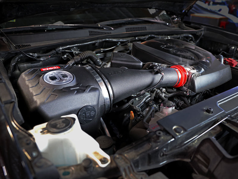 aFe Takeda Momentum Cold Air Intake System w/ Pro 5R Filter 16-19 Toyota Tacoma V6-3.5L - 56-70012R