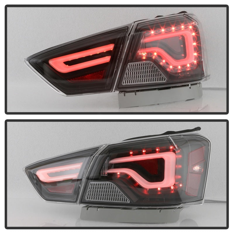 xTune 14-18 Chevy Impala (Excl 14-16 Limited) LED Tail Lights - Black (ALT-JH-CIM14-LBLED-BK) - 9042140