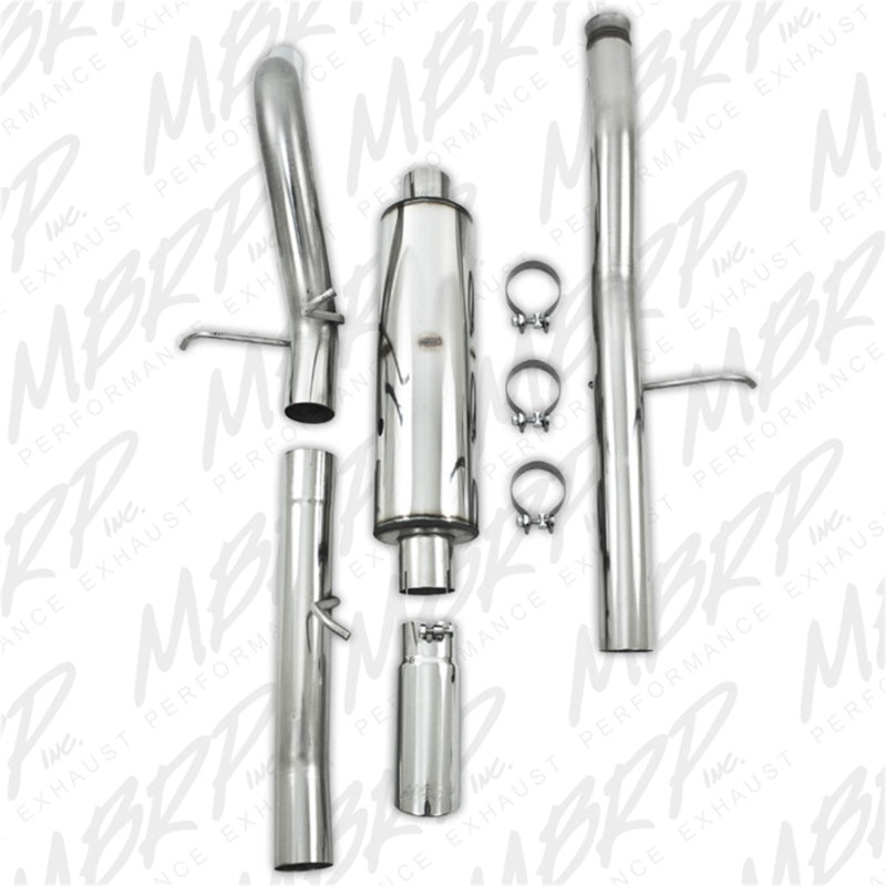 MBRP 2009 Chev/GMC Yukon XL/Avalanche 5.3/6.0 L Cat Back Single Side - S5060409