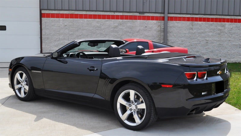 Corsa 10-15 Chevrolet Camaro SS 6.2L V8 Manual Black Xtreme 3in Cat-Back - 14968BLK