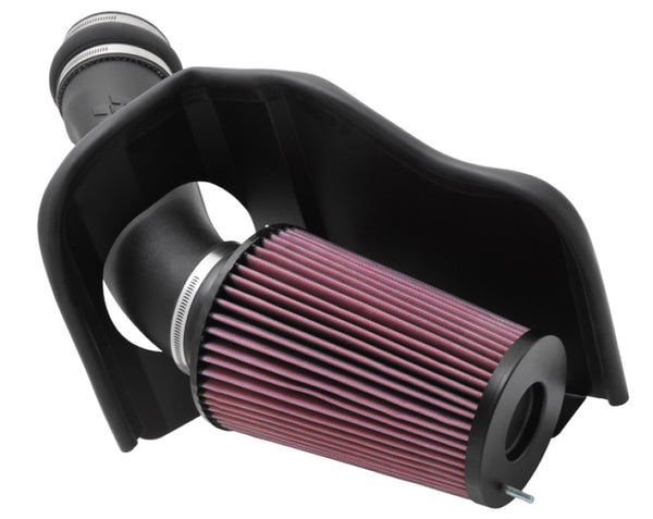 K&N 99-03 Ford F-Series Super Duty V8-7.3L Performance Intake Kit - 57-2530 for 1999-2003 Ford F 250 - front view