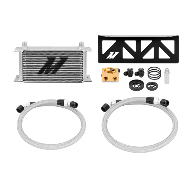 Clearance - Mishimoto 13+ Subaru BRZ/Scion FR-S Thermostatic Oil Cooler Kit - Silver - MMOC-BRZ-13T