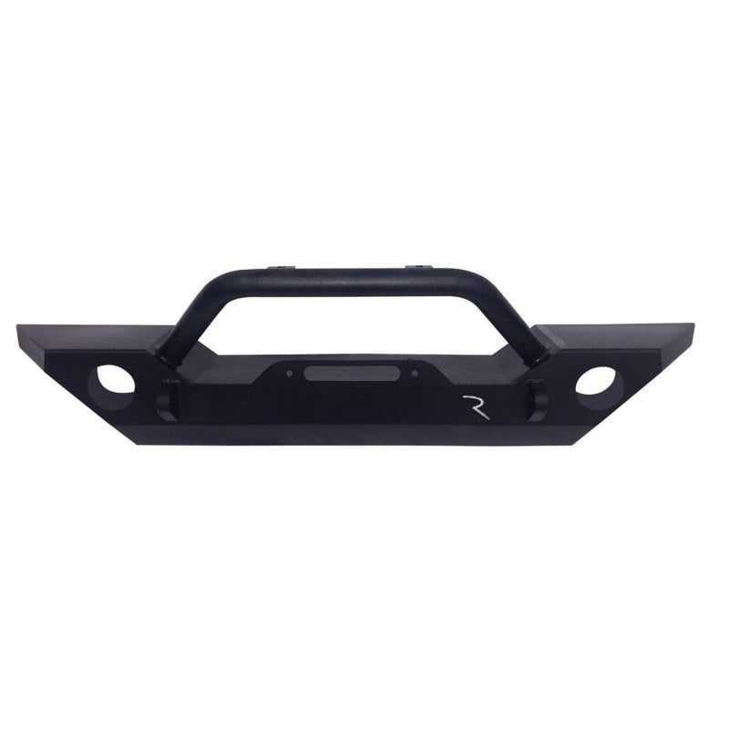 Rampage 07-22 Jeep Wrangler JL/JK &amp; 20-22 Gladiator JT Rock Rage Front Bumper - Black