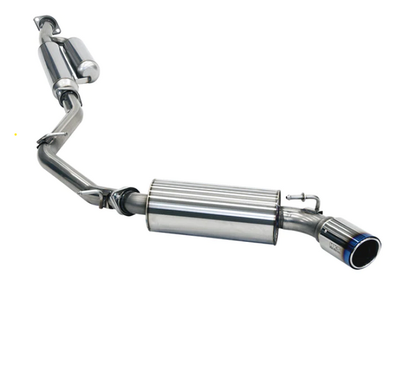 HKS 2022+ Toyota GR86 / Subaru BRZ Hi-Power Spec L2 Cup Exhaust - 32016-AT130 for 2022-2025 Subaru BRZ - front view