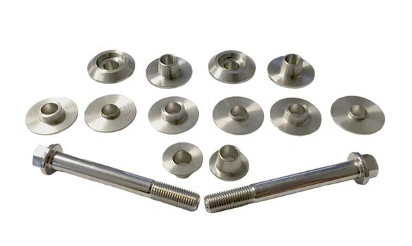 Torque Solution Billet Subframe Bushing Insert Kit: Volkswagen MK5/MK6/B6 - TS-VW-020 for 2006-2018 Volkswagen Jetta