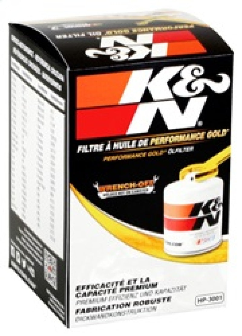 K&amp;N Oil Filter OIL FILTER; AUTOMOTIVE - HP-3001