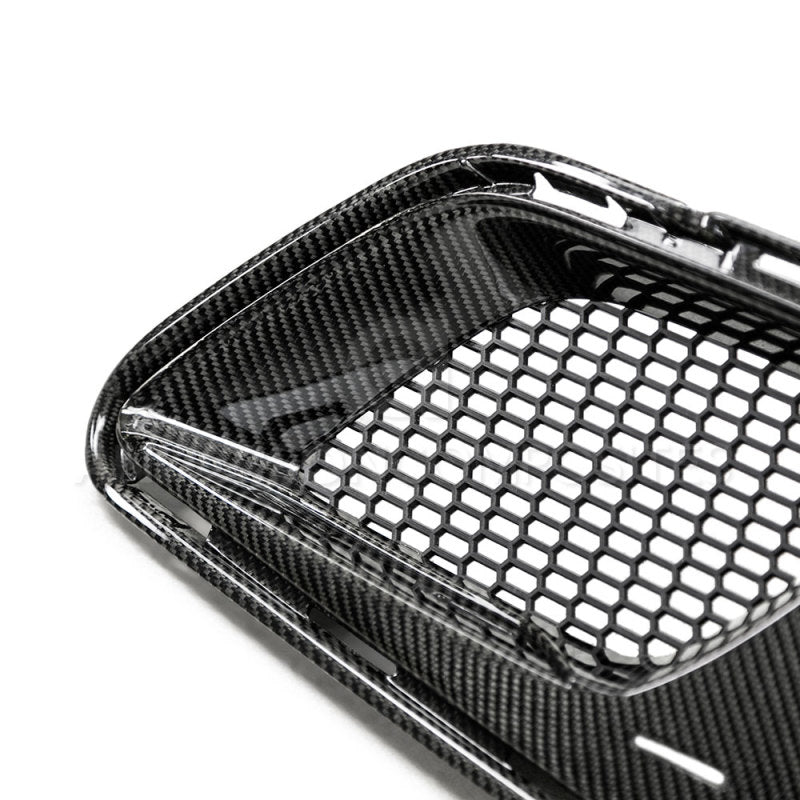 Anderson Composites 17-18 Chevrolet Camaro 1LE Carbon Fiber Type LE Air Duct Bezels - AC-ADB17CHCAMZL-LE