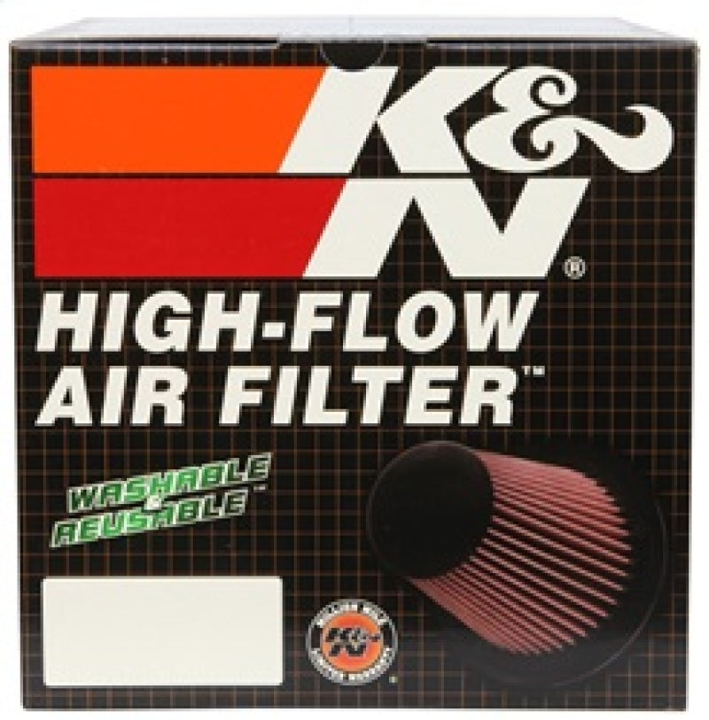 K&N Universal Rubber Filter 6in FLange ID / 7.5in OD / 6in Height / Round Straight - RU-3060 by K&N Engineering - side view