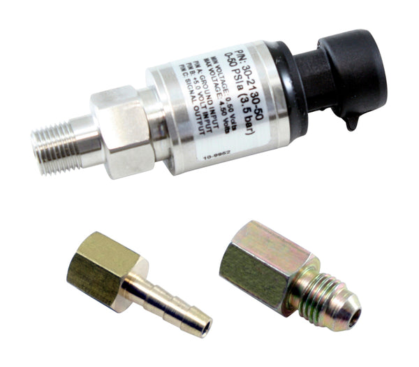 AEM 3.5 BAR MAP or 50 PSIA Stainless Steel Sensor Kit - 30-2130-50 by AEM