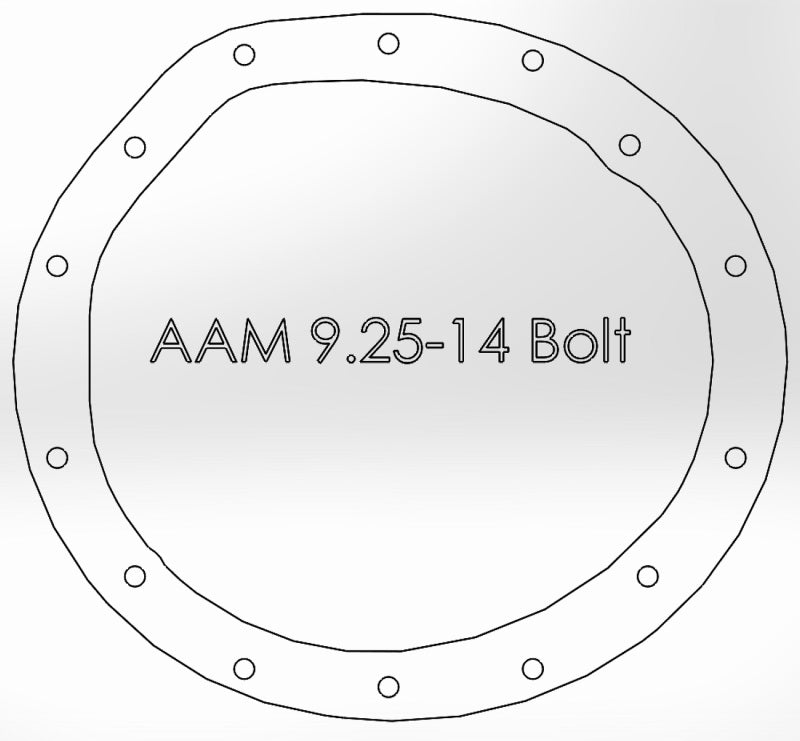 afe Front Differential Cover (Raw; Street Series); Dodge Diesel Trucks 03-12 L6-5.9/6.7L (td) - 46-70040