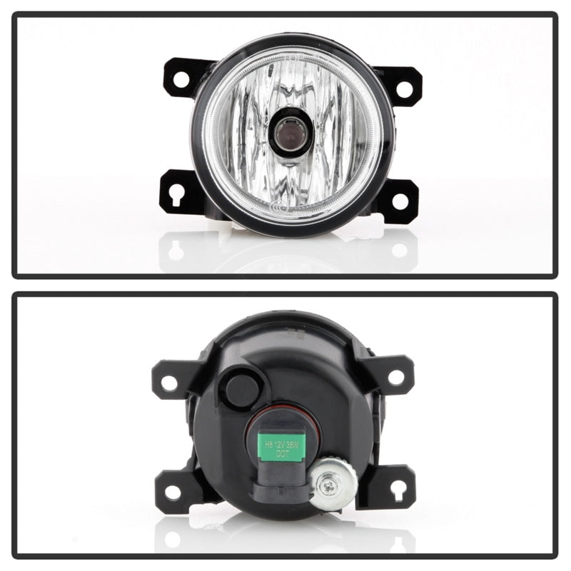 Spyder Honda Odyssey 2018-2020 OEM Fog Light W/OEM Style Switch - H8 (Included) - Clear - 5086303