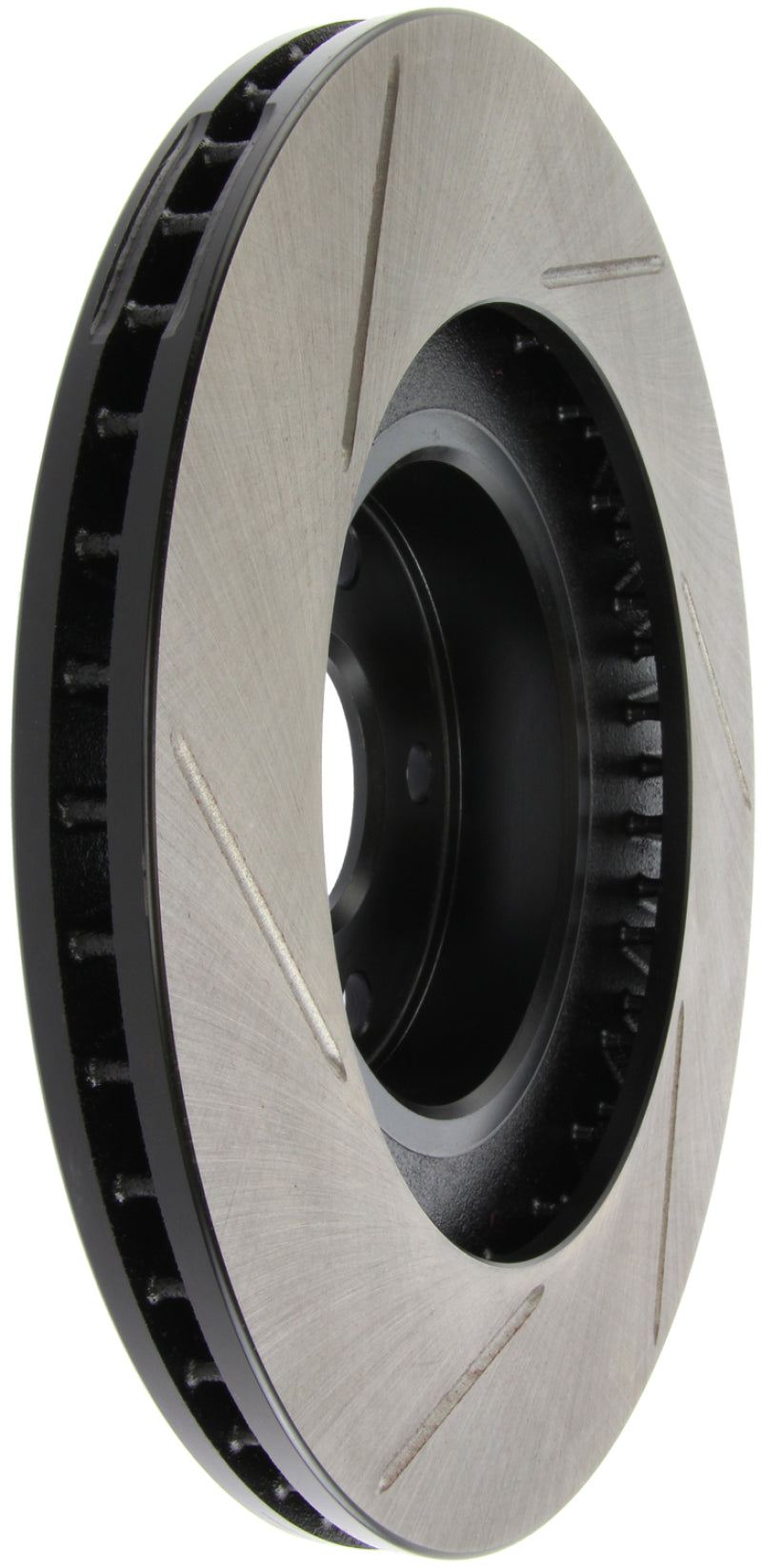 StopTech Power Slot 02-10 WRX Front Left Sportstop Slotted Rotor - 126.47018SL