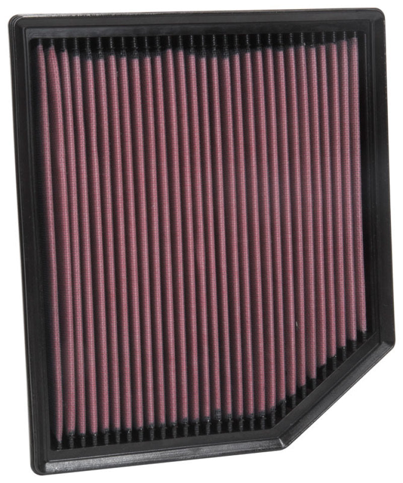 K&N 2018 Jeep Grand Cherokee V8-6.2L F/I Replacement Drop In Air Filter - 33-5077