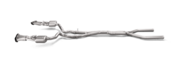 Akrapovic 2018 Mercedes Benz E63 (W213) Evolution Line Cat Back (Titanium) w/o Tips - MTP-ME/T/5H for 2018-2020 Mercedes Benz