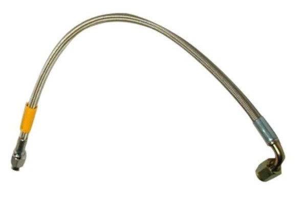 Wilwood Flexline Brake Line 18in OAL -3AN to -3AN Female 90 Degree - 220-10848 by Wilwood