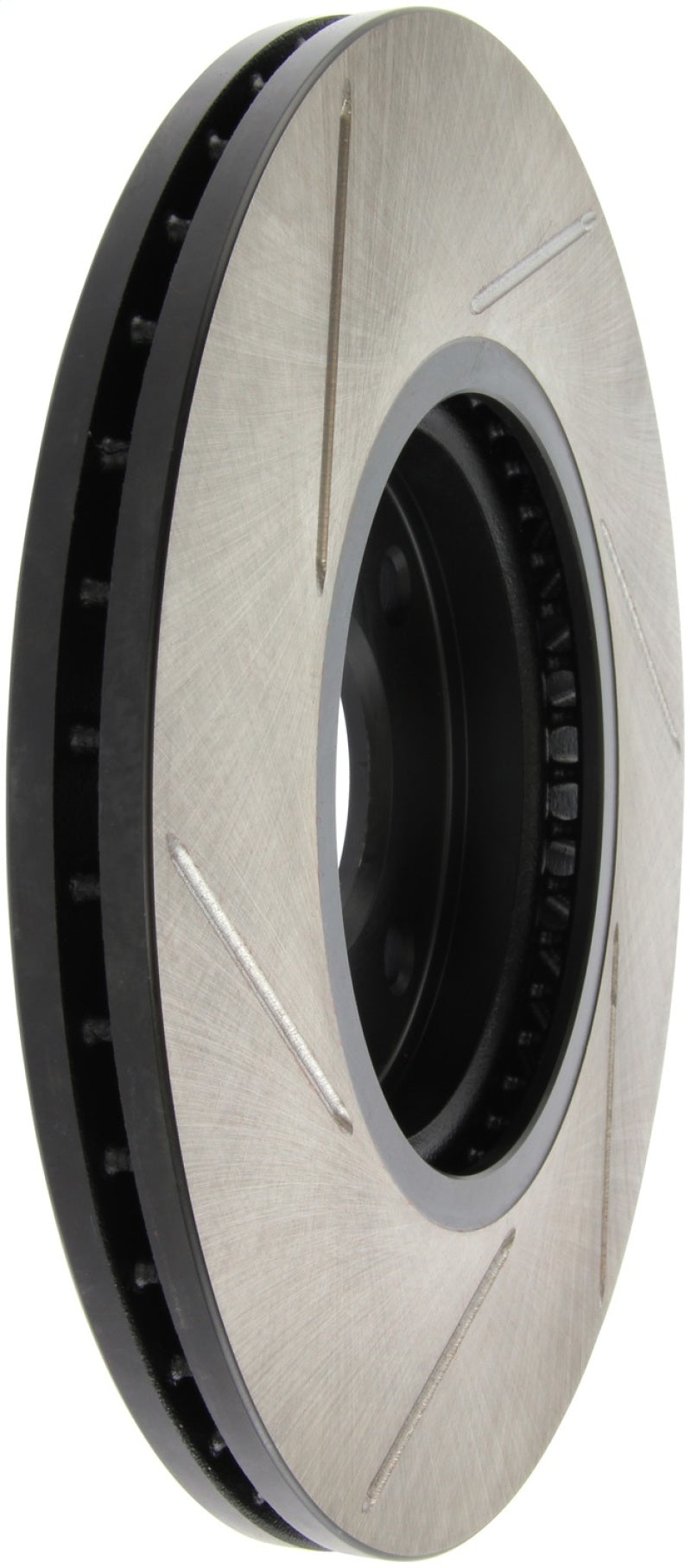 Clearance - StopTech 14+ Ford Fiesta ST Slotted Brake Rotor - Front Left - STO126.61110SL