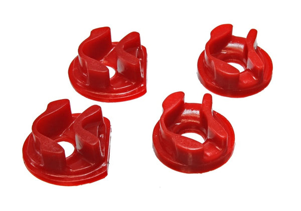 Energy Suspension 01-05 Honda Civic/CRX Red Motor Mount Inserts (Manual Transmission) (2 Torque Moun - 16.1111R for 2001-2004