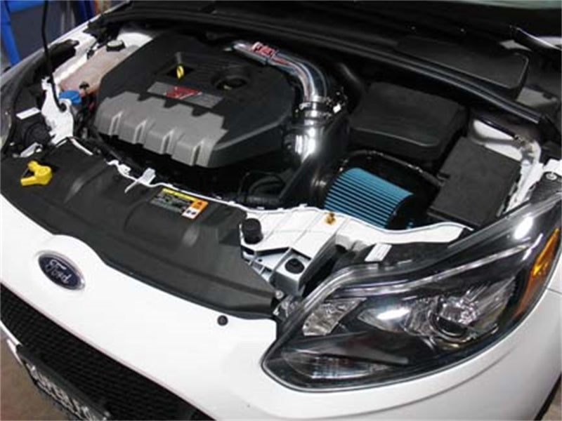 Injen 13-14 Ford Focus ST 2.0L (t) 4cyl Polished Short Ram Intake w/MR Tech &amp; Heat Shield - SP9001P