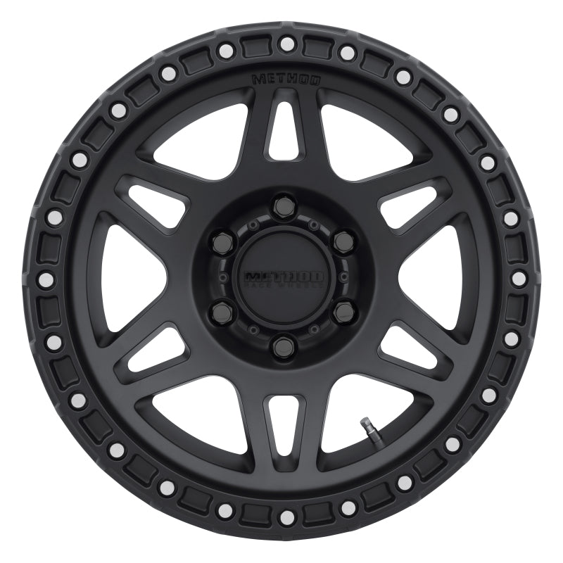 Method MR312 17x9 -12mm Offset 6x5.5 106.25mm CB Matte Black Wheel - MR31279060512N