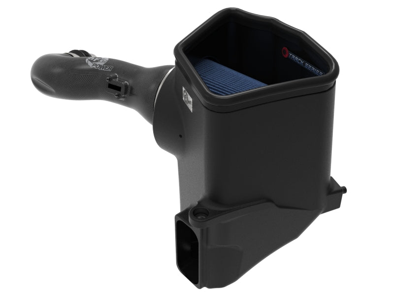 aFe 19-20 GM Trucks 5.3L/6.2L Track Series Carbon Fiber Cold Air Intake System With Pro 5R Filters - 57-10015R