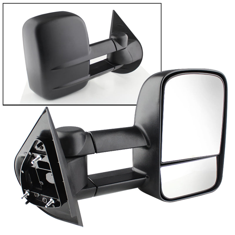Xtune Chevy Silverado 07-12 Manual Extendable Power Heated Adjust Mirror Right MIR-CSIL07-PW-R - 9925009