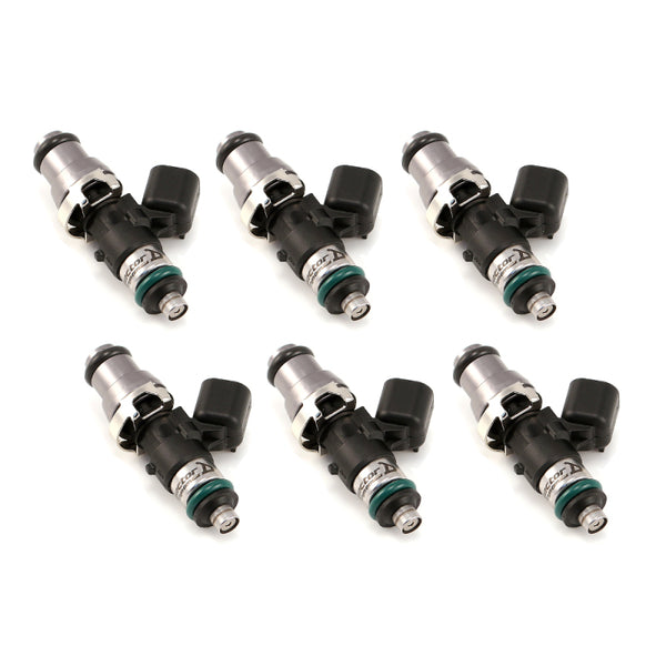 Injector Dynamics ID1050X Injectors (Grey) Adaptor Top (Set of 6) - 1050.48.14.14.6 for 2001-2006 BMW M3