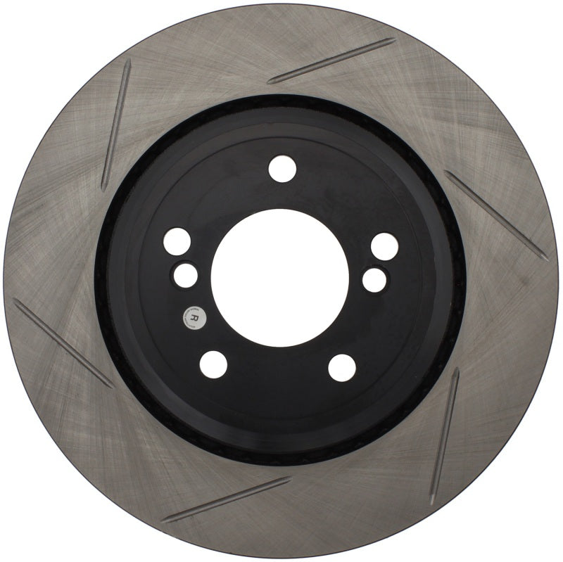StopTech Power Slot 01-07 BMW M3 (E46) / 00-04 BMW M5 (E39) Rear Right Slotted Rotor - 126.34054SR for 1999-2006 BMW 3 Series