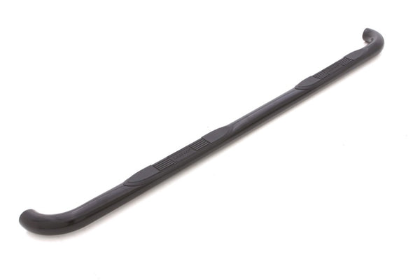 Lund 04-08 Ford F-150 SuperCrew (Excl. 04 Heritage) 3in. Round Bent Steel Nerf Bars - Black - 23080437 for 2004-2008 Ford F 1