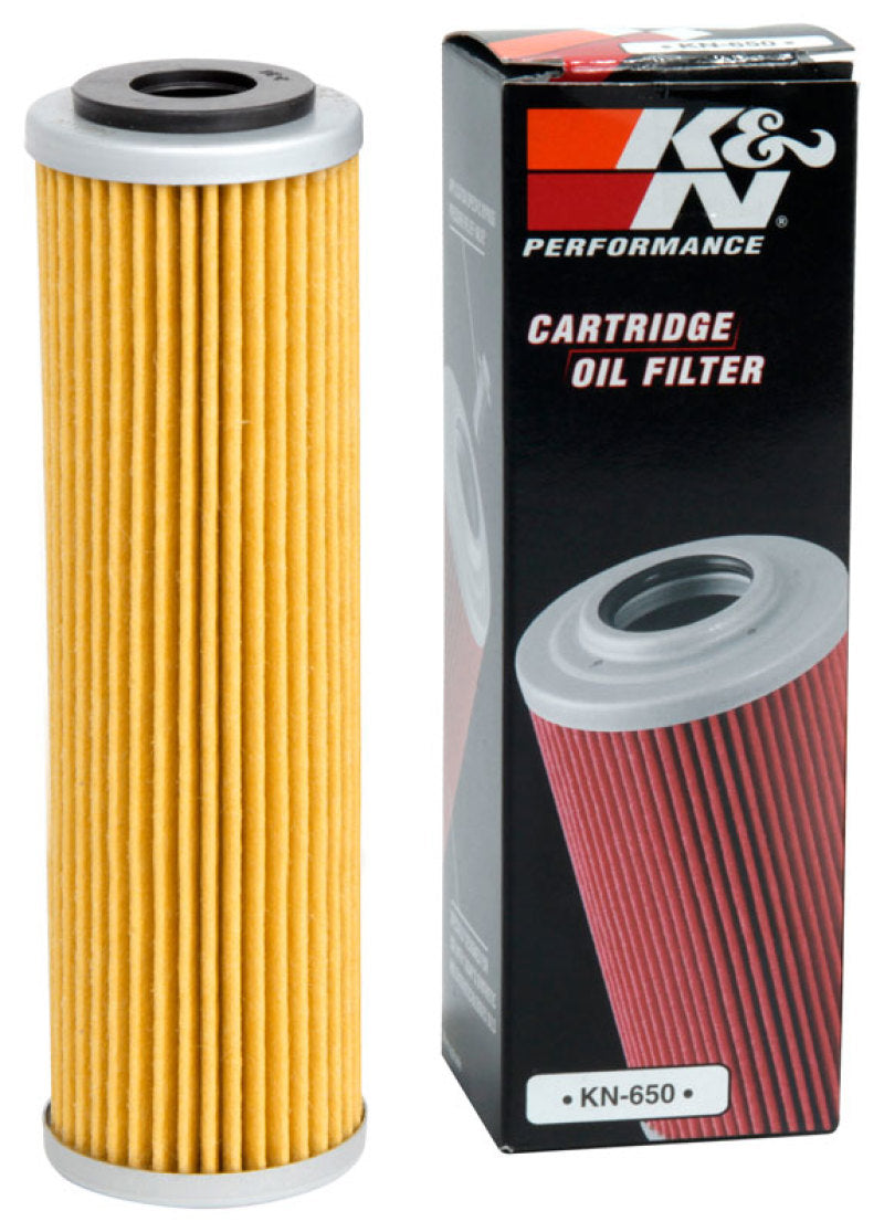 K&amp;N 1.625in OD x 5.05in H Oil Filter - KN-650