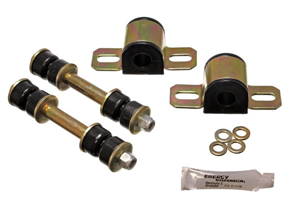 Energy Suspension 82-02 Chevy Camaro Black 19mm Rear Sway Bar Bushing Set - 3.5161G for 1982-1999 Chevrolet Camaro - front vi
